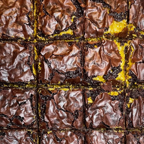 Kunafa Pistachio Brownies