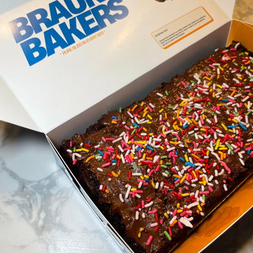 Nutella Confetti Brownies